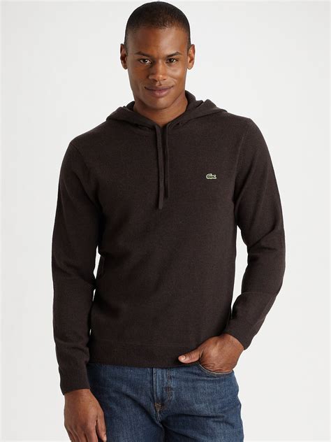 lacoste men's hoodie.